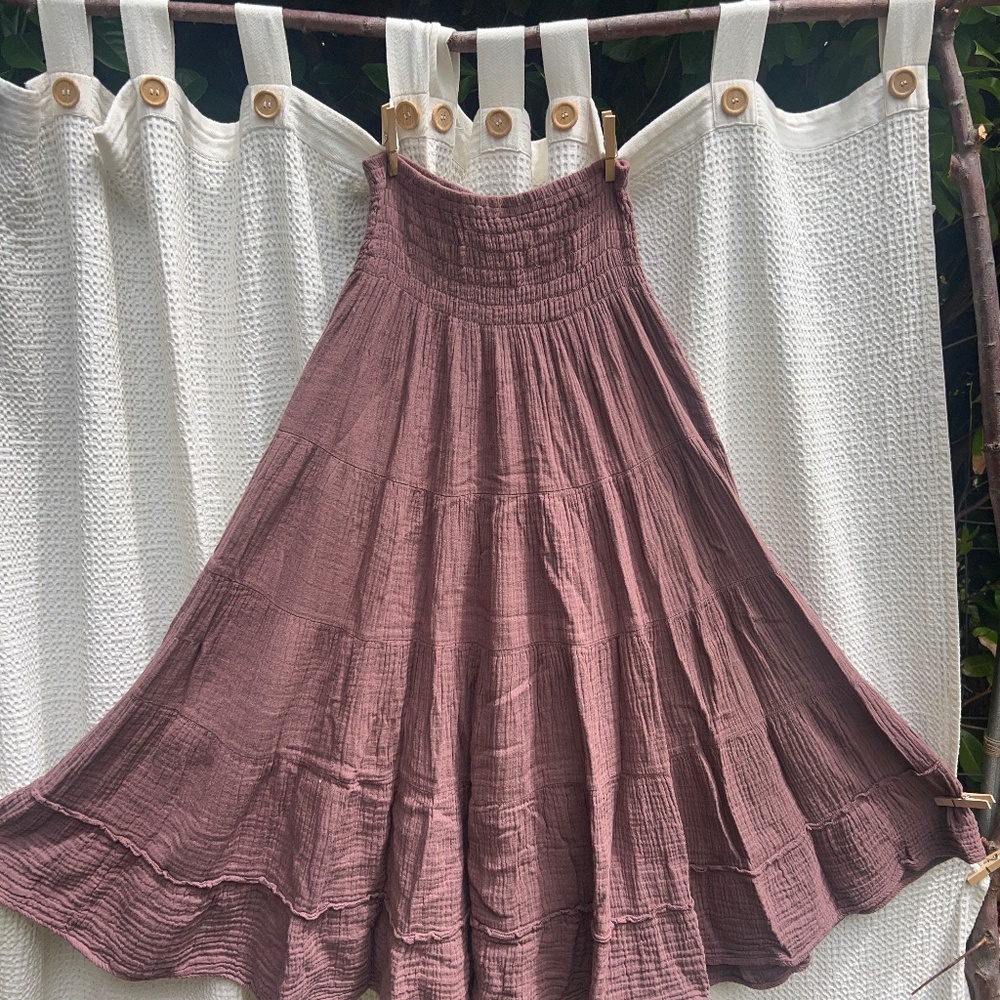Cotton Flower Sophia Skirt
